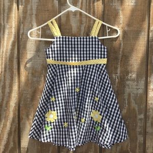 Blueberri Boulevard Gingham dress